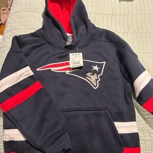 Kids Patriots Hoodie -size 8/Medium